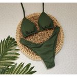Conjunto Liz Verde Militar