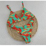 New Comfort Folhagem Laranja com Verde
