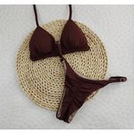 Conjunto Summer Marrom Liso