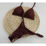 Conjunto Summer Marrom Liso
