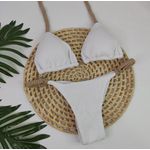 Conjunto Summer Firenze Branco com Nude