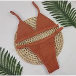 Conjunto Ivy Twister Terracota