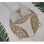 Lacinho Summer Lurex Branco Off White