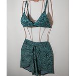 Short Transpassado Oncinha Verde