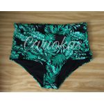 Hot Pant Florido Verde