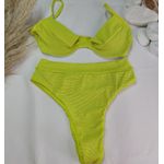 Conjunto Meia taça + Hot Pants Lurex Lima