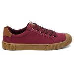 Tenis Feminino Casual Carmina Morana- Vinho com Bege