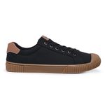 Tenis Feminino Casual Carmina Morana- Preto com Bege