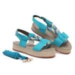 Sandalia de Corda Rolete Flatform Carmina Morana Maragogi