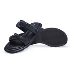 Sandalia Feminina Puffer Carmina Morana- Preta