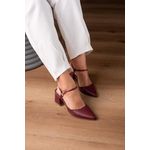 Scarpin Regulagem 6 cm_ 1801- Marsala