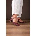 Scarpin Regulagem 6 cm_ 1801- Marsala