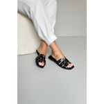 Sandália Rasteira H Detalhes_3059- Preto