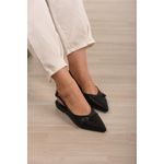 Sapatilha Slingback Mini Fivela_3075- Preto