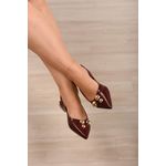 Sapatilha Slingback Bolas_3077- Marsala