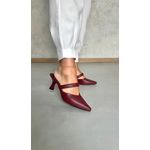 Scarpin Mule 8cm_3078- Marsala