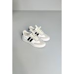 Tênis 2 Faixas_3106- Branco/ Preto