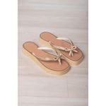 Chinelo Laço Luxo Strass_3125- Ouro