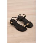 Sandália Dedo Regulagem 4 cm_3135- Preto