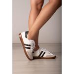 Tênis Básico J-SB534_3137- Branco/ Preto