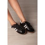Tênis Básico J-SB534_3137- Preto/ Branco