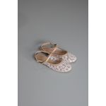 Sapatilha Tela Floral Nude_3172- Nude 