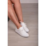Tênis em couro Branco_3185- Branco