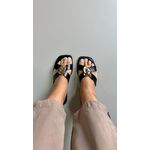 Sandália Rasteira X Peça Orgânica_3204- Preto