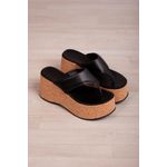 Anabela Tamanco Dedo 8 cm_3225- Preto