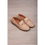 Mocassim Fivela V Matelassê_3235- Creme