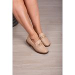Mocassim Fivela V Matelassê_3235- Creme