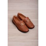 Mocassim Fivela V Matelassê_3235- Caramelo