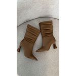 Bota Slouch Cano Médio 8cm_3247- Marrom