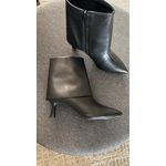 Bota Bico e Salto Fino 6 cm_3255- Preto