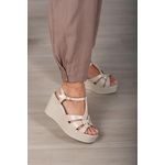 Anabela super leve 8 cm_3261- Off
