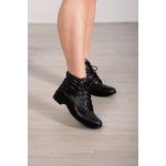 Bota Básica Matelassê 3 cm_3266- Preto 
