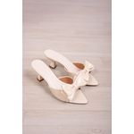 Tamanco Laço Duplo 7 cm_3285- Off