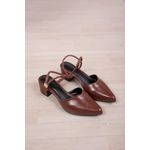 Scarpin Regulagem 5,5cm_3289- Marrom
