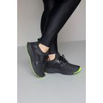 Tênis Academia Sk3033_3292- Preto/Verde Limão 