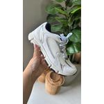 Tênis Esportivo Sk810_3293- Branco/ Prata