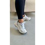Tênis Esportivo Sk810_3293- Branco/ Prata