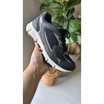 Tênis Esportivo Sk810_3293- Preto/ Prata