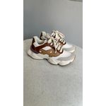 Tênis Chunky A10440_3302- Off/ Caramelo