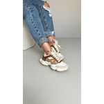 Tênis Chunky A10440_3302- Off/ Caramelo