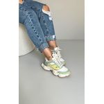 Tênis Chunky A10440_3302- Off/ Verde