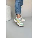 Tênis Chunky A10440_3302- Off/ Verde