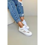 Tênis Tela Flor_3303- Branco