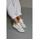Tênis Básico EC621DJ_3311- Branco/ Cinza