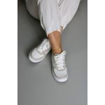 Tênis Básico EC621DJ_3311- Branco/ Cinza