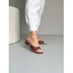 Tamanco Tira 5 cm_3351- Marsala